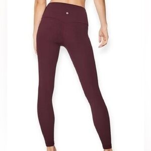 Lululemon Align 25" Maroon Leggings